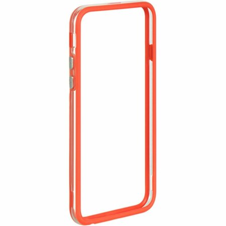 DREAMWIRELESS Apple iPhone 6 - 4.7 In.Hard Bumper Candy Case Red Trim With Clear Pc BPTPCIP6RDCL